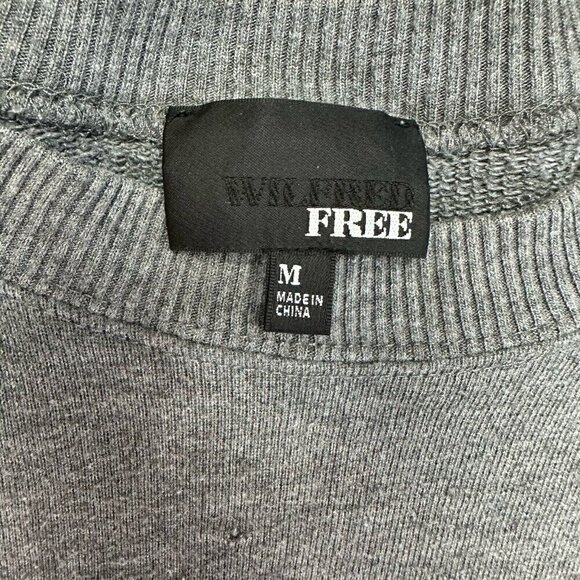 Aritzia Wilfred Free Cozy Crewneck Size M Sweatshirt Logo - Picture 3 of 5